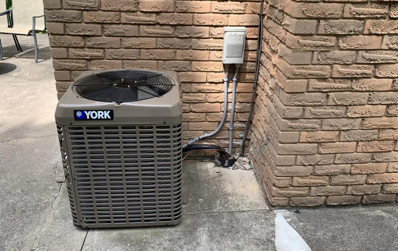 York Air Conditioner Installed