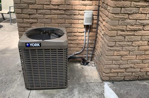 York Air Conditioner Installed