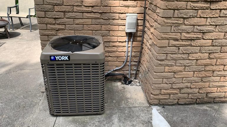 York Air Conditioner Installed